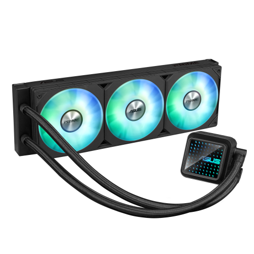Asus Prime LC 360 ARGB Kit de Enfriamiento Líquido para CPU, 360 mm, Ventiladores RGB, Negro, 90RC0101-B0EAY0 Asus Prime LC 360 ARGB Kit de Enfriamiento Líquido para CPU, 360 mm, Ventiladores RGB, Negro, 90RC0101-B0EAY0