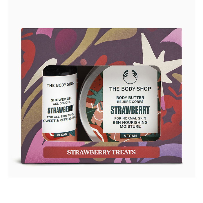 The Body Shop Strawberry Lote Regalo 2 Piezas Gel de Ducha y Manteca Corporal Aroma Dulce The Body Shop Strawberry Lote Regalo 2 Piezas Gel de Ducha y Manteca Corporal Aroma Dulce