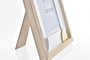DKD Home Decor Marco de Foto 13x18 cm Marrón Blanco MDF Cristal