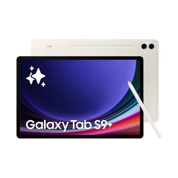 Samsung Galaxy Tab S9+ 12.4 Dynamic AMOLED 2X 12GB RAM 256GB Beige