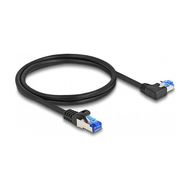 DELOCK Cable de red Patch cord Cat 6a S/FTP 1 m negro DELOCK Cable de red Patch cord Cat 6a S/FTP 1 m negro