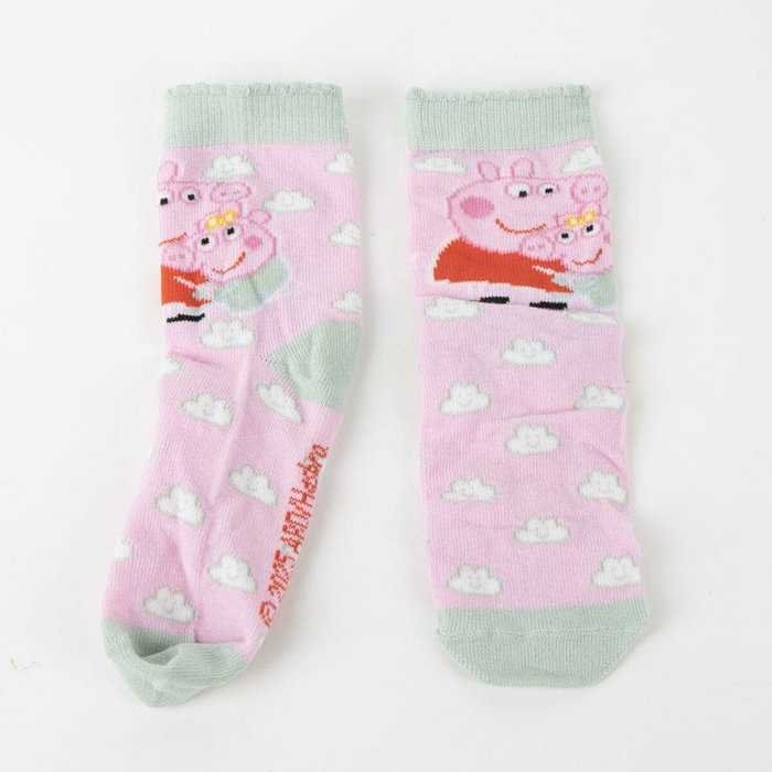 Cerdá Pack de 4 Calcetines Peppa Pig Multicolor T.27/30