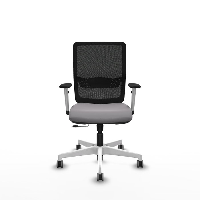 PIQUERAS Y CRESPO Silla de oficina Haches con mecanismo Sincro/Traslack Gris y Negro PIQUERAS Y CRESPO Silla de oficina Haches con mecanismo Sincro/Traslack Gris y Negro