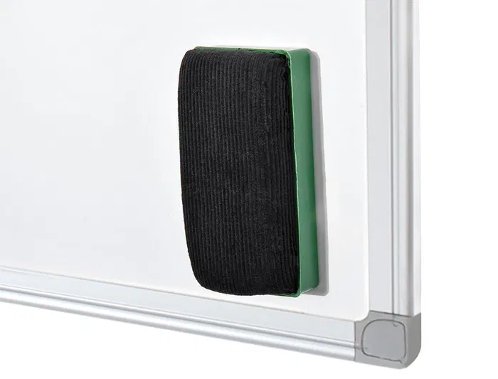 Q-connect Pizarra Blanca Lacada Magnética con Marco de Aluminio 90x60 cm