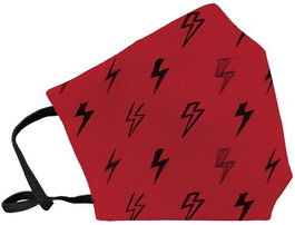 Mascarilla De Proteccion Reutilizable Fuli Grande Talla L Storm Rojo