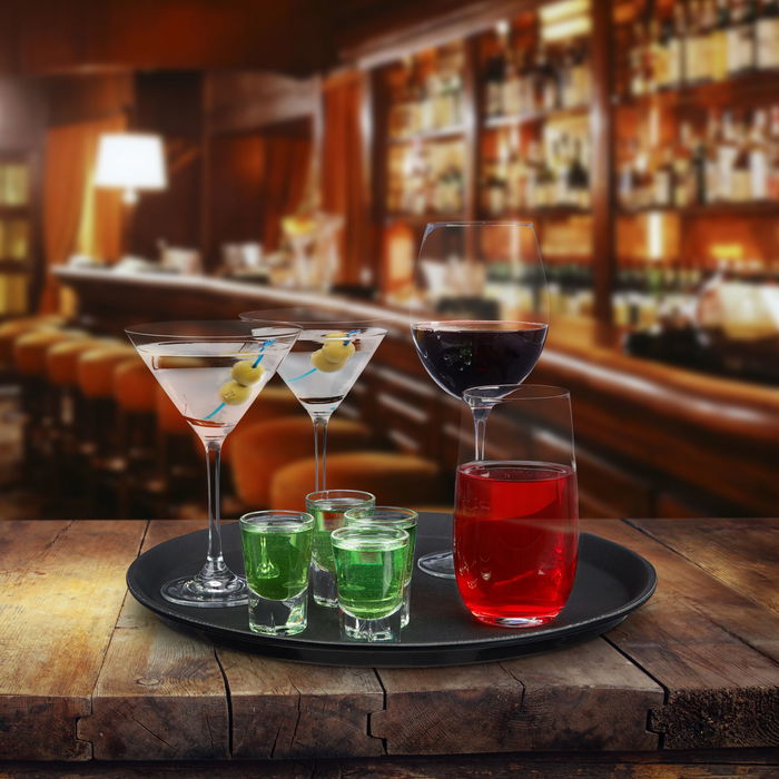 My Bar Bandeja Camarero Antideslizante 45 cm (12 Unidades) My Bar Bandeja Camarero Antideslizante 45 cm (12 Unidades)