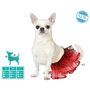 Disfraz de Circo para Perro o Gato Tutú Rojo S - Polyester