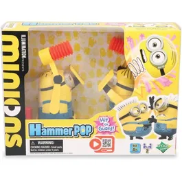 Epoch Games Juego de habilidad Minions Hammer POP EPO5054131075173 - Toca la cabeza del Minion y gana el punto