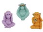 DKD Home Decor Figura de Resina Mono Surtido