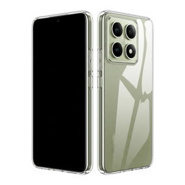 PEDEA Xiaomi Redmi 14T Pro Funda TPU Suave y Transparente