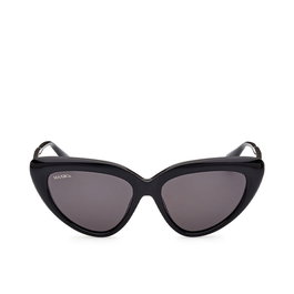 Max & Co Gafas de Sol MO0047 01A Mujer Lujo Cat-eye Montura Negra Brillante 55 mm