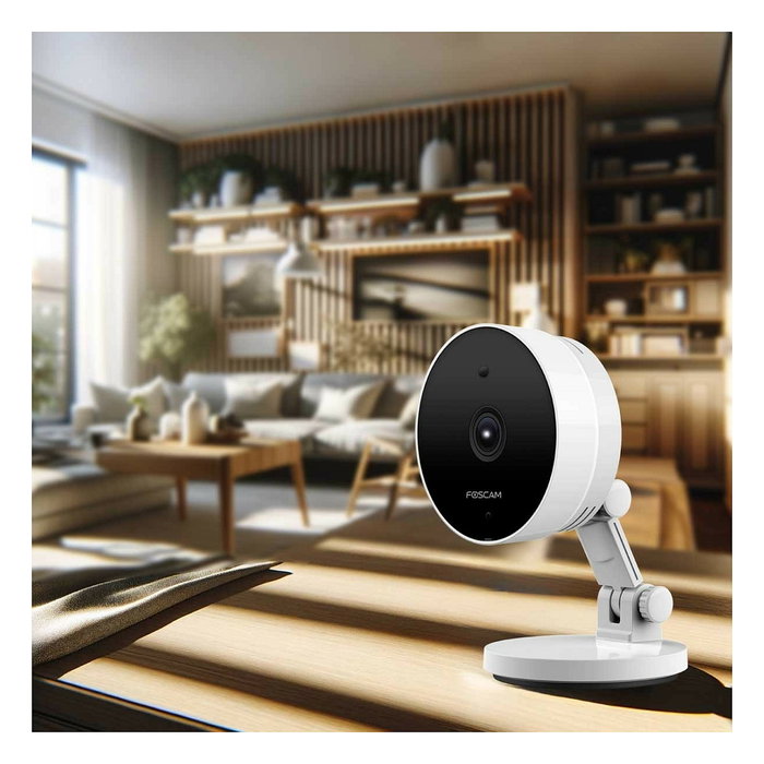 Foscam C5M Cámara de Vigilancia Blanca Inalámbrica 5 MP 3072 x 1728 Pixeles