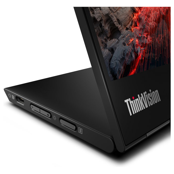 Lenovo ThinkVision M14t Gen 2 Monitor Portátil 14 Pulgadas Táctil 2.2K Negro