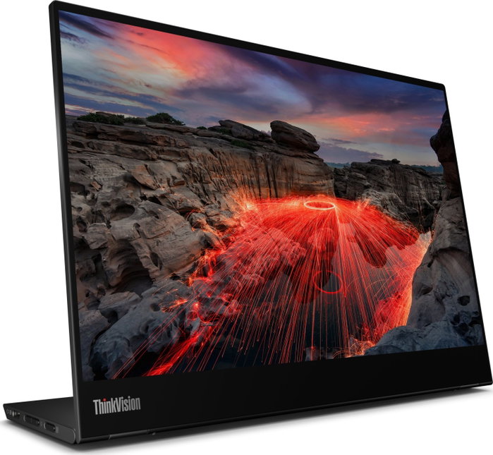 Lenovo ThinkVision M14t Gen 2 Monitor Portátil 14 Pulgadas Táctil 2.2K Negro