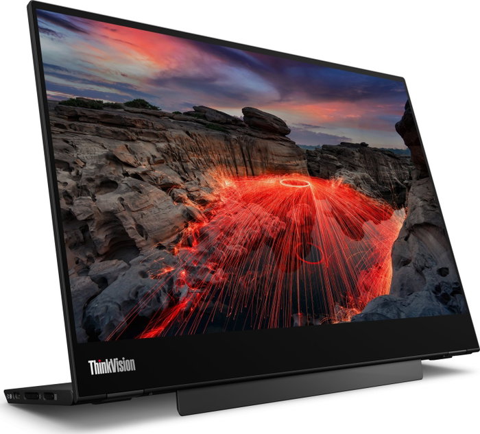 Lenovo ThinkVision M14t Gen 2 Monitor Portátil 14 Pulgadas Táctil 2.2K Negro