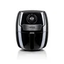 Haeger AF-M37.002A Freidora de Aire Caliente, 4.2 Litros, 1500W, Negra, Control Giratorio, Cesta Extraíble