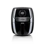 Haeger AF-M37.002A Freidora de Aire Caliente, 4.2 Litros, 1500W, Negra, Control Giratorio, Cesta Extraíble