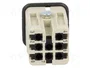 HARTING Han 8D-M Quick Lock 1,5mm² con plantilla de contacto macho