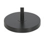 DKD Home Decor Lámpara de Pie de Metal y Cristal con Bolas, Negro