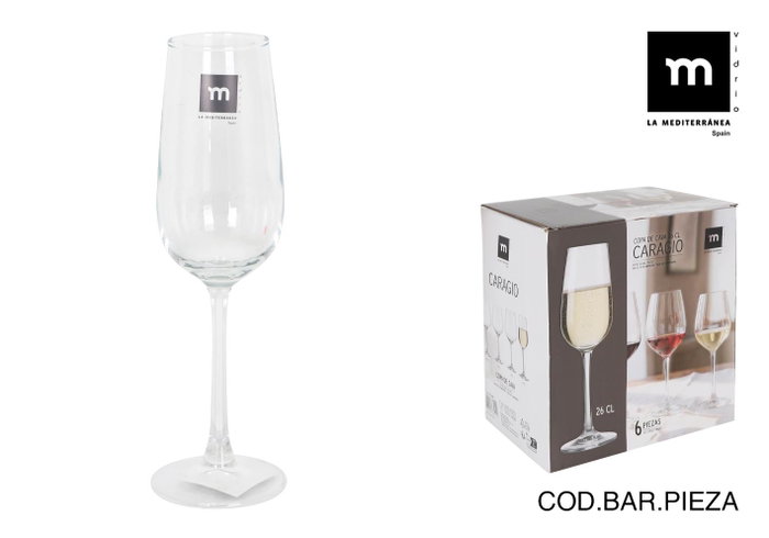 La Mediterranea Copa de Champagne Caragio 26cl La Mediterranea Copa de Champagne Caragio 26cl