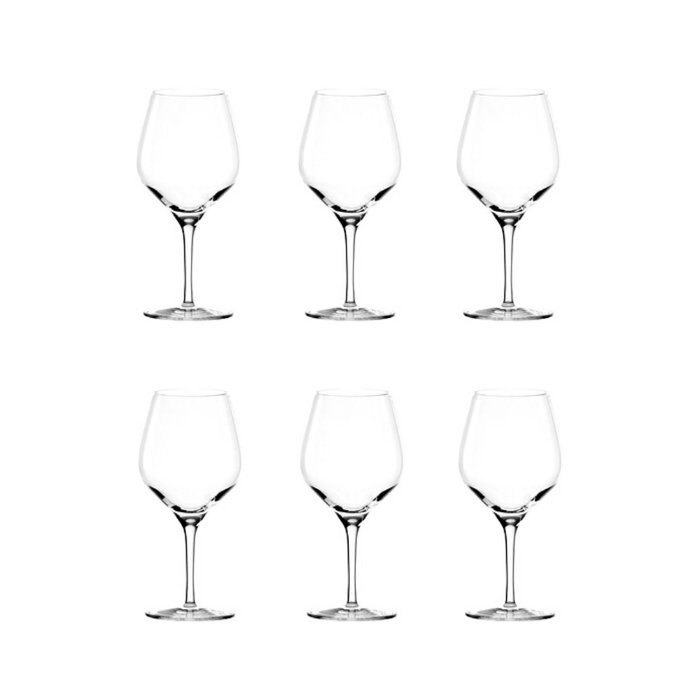 Summa Elba Copa Borgoña - Copa de Cristal, 22 cm de Alto, Capacidad 65 cl (Set de 6) Summa Elba Copa Borgoña - Copa de Cristal, 22 cm de Alto, Capacidad 65 cl (Set de 6)