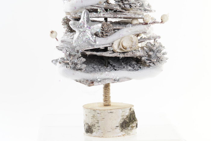 DKD Home Decor Árbol Navidad Alpina Natural 21 x 52 x 21 cm DKD Home Decor Árbol Navidad Alpina Natural 21 x 52 x 21 cm