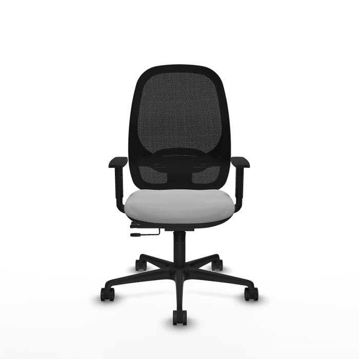 PIQUERAS Y CRESPO Silla de oficina Cilanco con mecanismo Sincro/Traslack Gris claro PIQUERAS Y CRESPO Silla de oficina Cilanco con mecanismo Sincro/Traslack Gris claro
