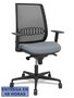 Piqueras y Crespo Silla Alares Sincro Malla Negra y Asiento Bali Gris