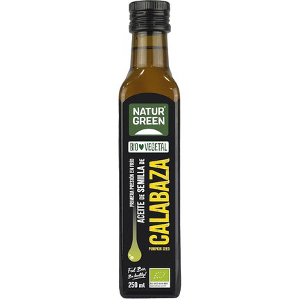 NATURGREEN Aceite de Semillas de Calabaza BIO Primera Prensión en Frío 250ml