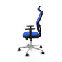 PIQUERAS Y CRESPO Silla de oficina Jorquera con mecanismo Sincro/Traslack en Azul