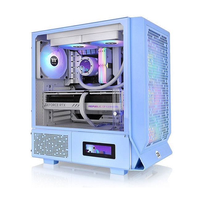 Thermaltake Kit de pantalla LCD de 3,9 pulgadas Negro para Tower 300 y Ceres 330