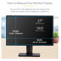 StarTech.com Filtro de Privacidad para Monitor de 27 Pulgadas, Colgante, Brillante