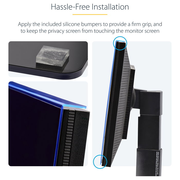 StarTech.com Filtro de Privacidad para Monitor de 27 Pulgadas, Colgante, Brillante