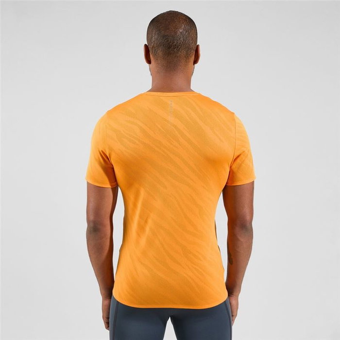 Camiseta de Manga Corta Unisex Odlo 313732-30884 Naranja Oscuro (S)