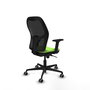 PIQUERAS Y CRESPO Silla de oficina Jorquera Pistacho y Negro