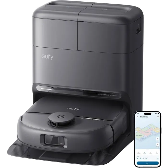 Eufy Omni C28 Robot Aspirador y Fregona HydroJet Autolimpiante 15000 Pa Antienredos Eufy Omni C28 Robot Aspirador y Fregona HydroJet Autolimpiante 15000 Pa Antienredos