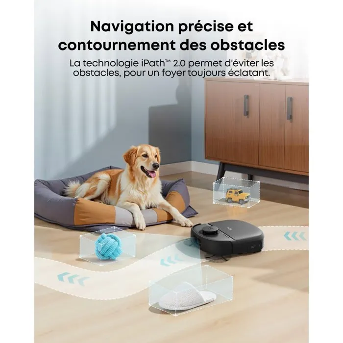 Eufy Omni C28 Robot Aspirador y Fregona HydroJet Autolimpiante 15000 Pa Antienredos Eufy Omni C28 Robot Aspirador y Fregona HydroJet Autolimpiante 15000 Pa Antienredos