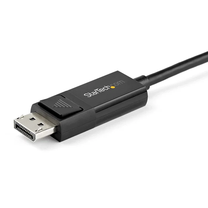 Adaptador USB C a DisplayPort Startech CDP2DP141MBD Negro 1 m Adaptador USB C a DisplayPort Startech CDP2DP141MBD Negro 1 m