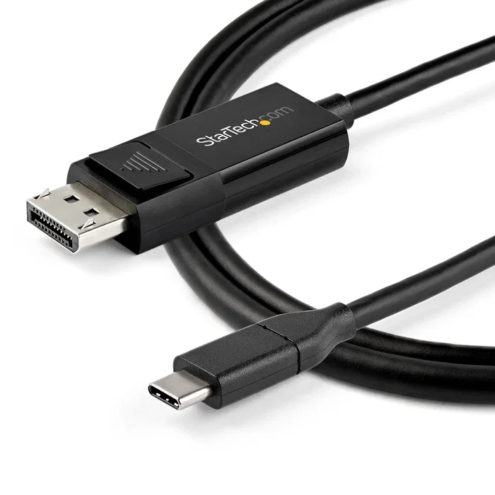 Adaptador USB C a DisplayPort Startech CDP2DP141MBD Negro 1 m Adaptador USB C a DisplayPort Startech CDP2DP141MBD Negro 1 m