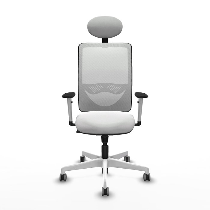 PIQUERAS Y CRESPO Silla de oficina Zulema con mecanismo Sincro, color Blanco PIQUERAS Y CRESPO Silla de oficina Zulema con mecanismo Sincro, color Blanco
