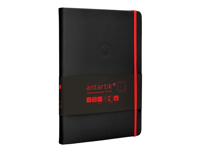 Antartik Cuaderno Antartik Notes Tapa Dura A5 Hojas Lisas Negro y Rojo Antartik Cuaderno Antartik Notes Tapa Dura A5 Hojas Lisas Negro y Rojo
