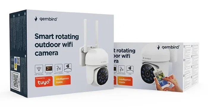 GEMBIRD TSL-ODCAM-WRHD-01 Cámara de Vigilancia Exterior 2K QHD