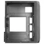 Mars Gaming MC-S2 Caja de Ordenador Gaming Mini-Torre Compacta - 2 Ventiladores FRGB Incluidos, Ventana Lateral, Compatible Micro-ATX/Mini-ITX, Refrigeración Líquida 240mm, Negro