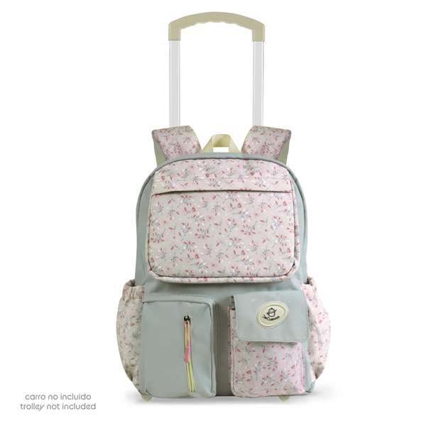 Mochila escolar multibolsillos 40x30x18 cm de Poliéster para niños +3 años