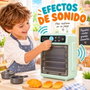 Jugatoys Horno con cocina de inducción con luces y sonidos