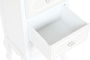 DKD Home Decor Chifonier Romántico Blanco Madera MDF 4 Cajones 100x36x40 cm