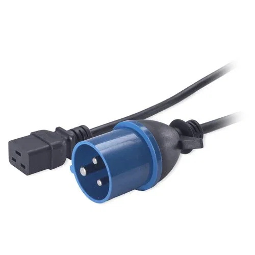 APC Cable Adaptador de Potencia IEC 309 a C19, 2,5 m, Negro