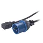 APC Cable Adaptador de Potencia IEC 309 a C19, 2,5 m, Negro