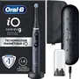 Oral-B IO 9 Cepillo de dientes eléctricos negros Bluetooth conectado con 1 cepillo, 1 cargador y 1 bolsa magnética