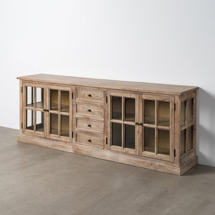 Aparador Madera de Pino Salón 220 X 45 X 80 cm